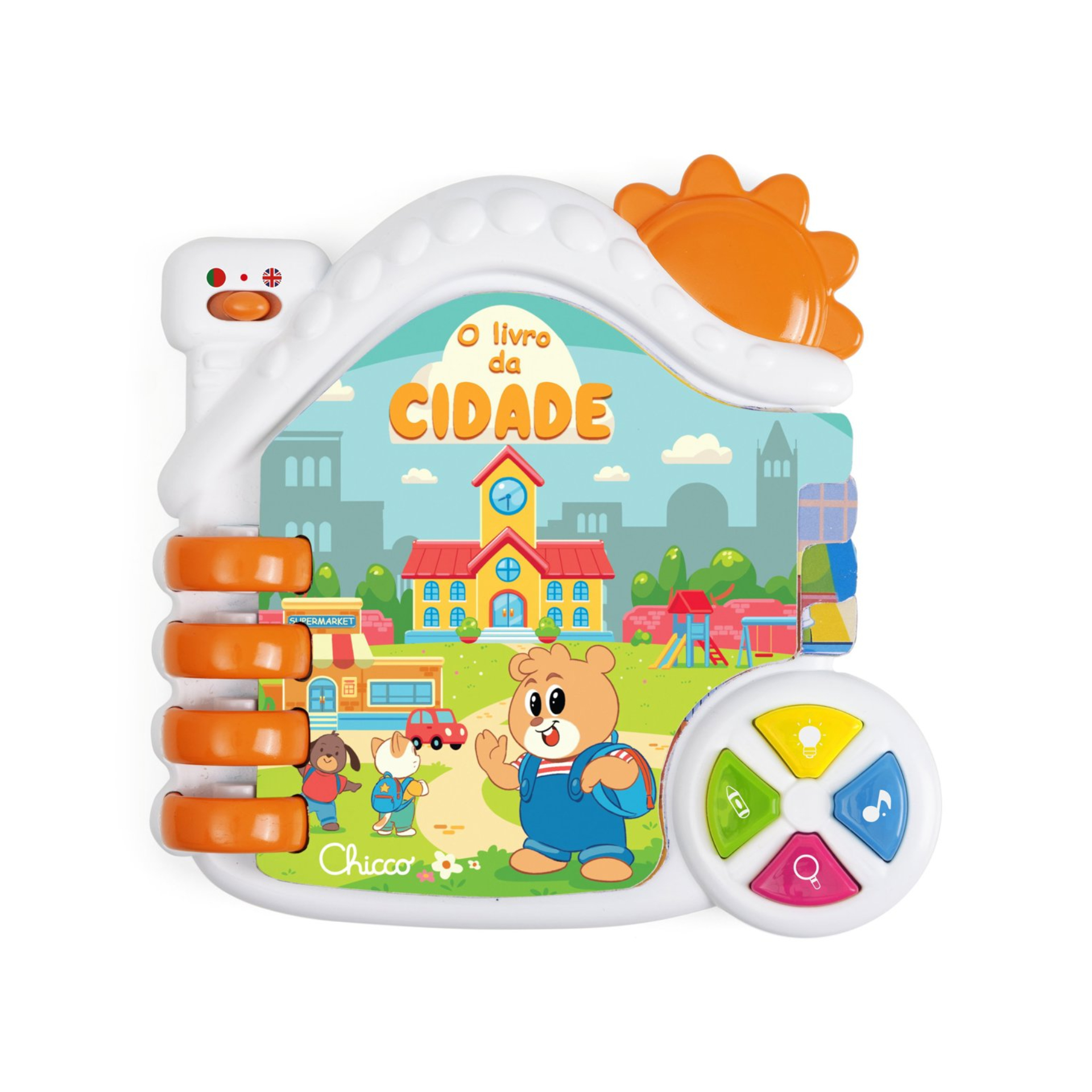 Chicco Livro da Cidade Bilingue PT/EN