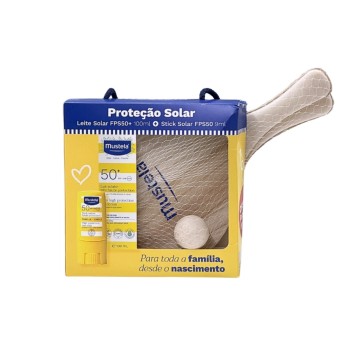 Mustela Solar Stick FPS 50 + Leite FPS 50+ Mustela Solar Stick FPS 50 + Leite FPS 50+