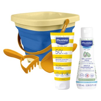 Mustela Kit Praia + Balde e Acessórios Mustela Kit Praia + Balde e Acessórios