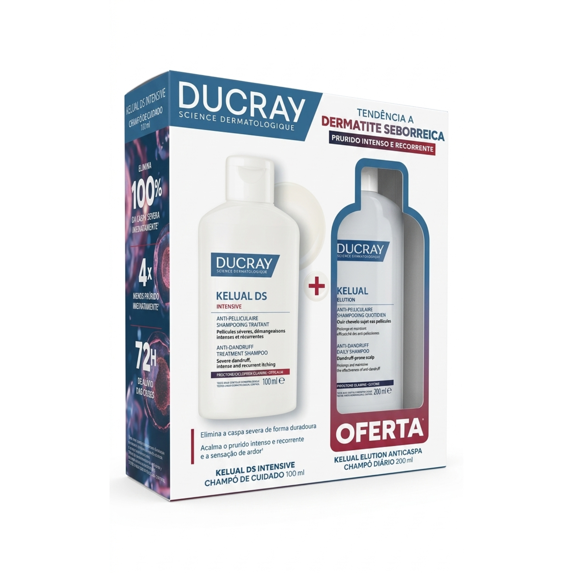 Ducray Kelual DS Intensive Champ�  + Elution Pack