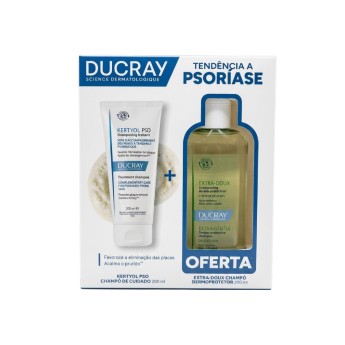 Ducray Kertyol PSO Champô + Extra-Doux Champo Pack Ducray Kertyol PSO Champô + Extra-Doux Champo Pack
