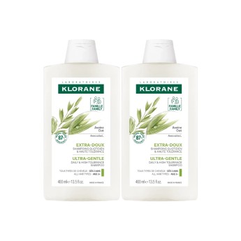 Klorane Capilar Champô Leite Aveia Pack Duo Klorane Capilar Champô Leite Aveia Pack Duo