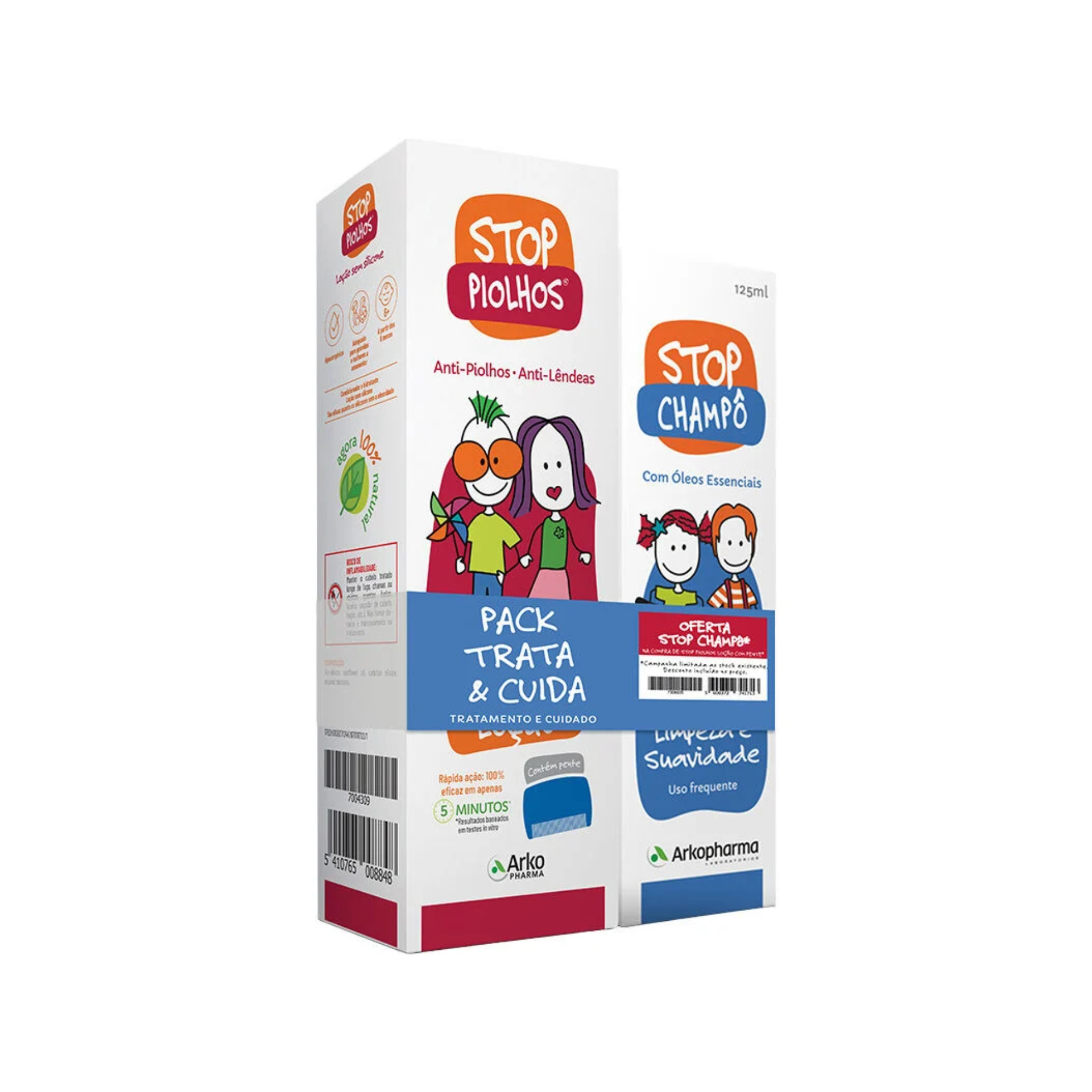 Stop Piolhos Pack Trata & Cuida