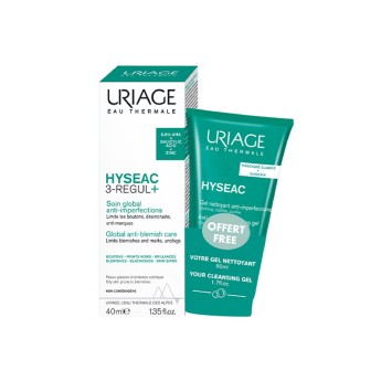 Uriage Hyseac 3-Regul+ + Gel De Limpeza Uriage Hyseac 3-Regul+ + Gel De Limpeza