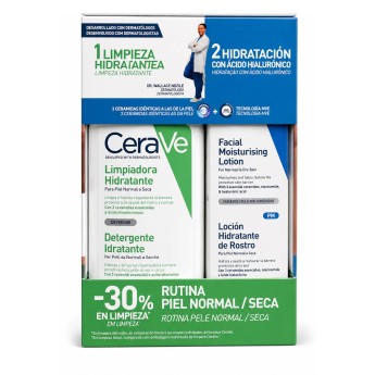 Cerave Creme de Limpeza + Loção Facial Hidratante Pack Cerave Creme de Limpeza + Loção Facial Hidratante Pack
