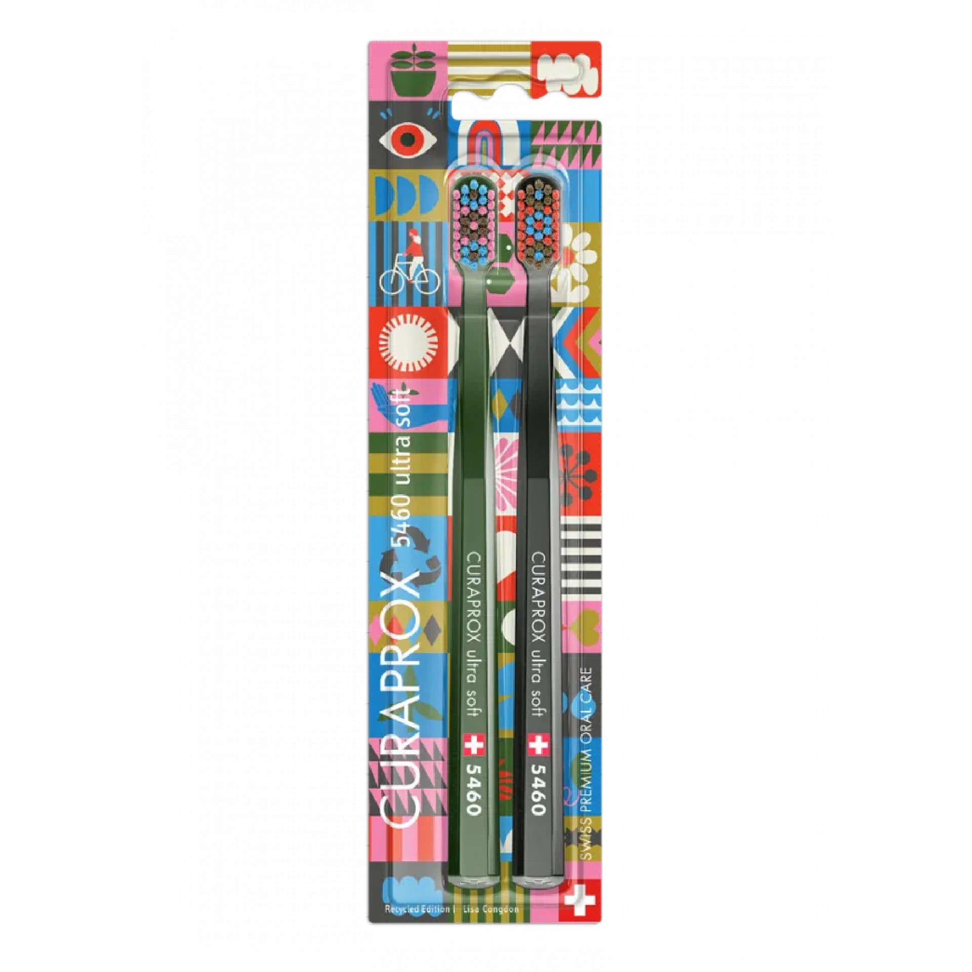 Curaprox CS5460 Escova Dentes Duo Recycled Edition 2026