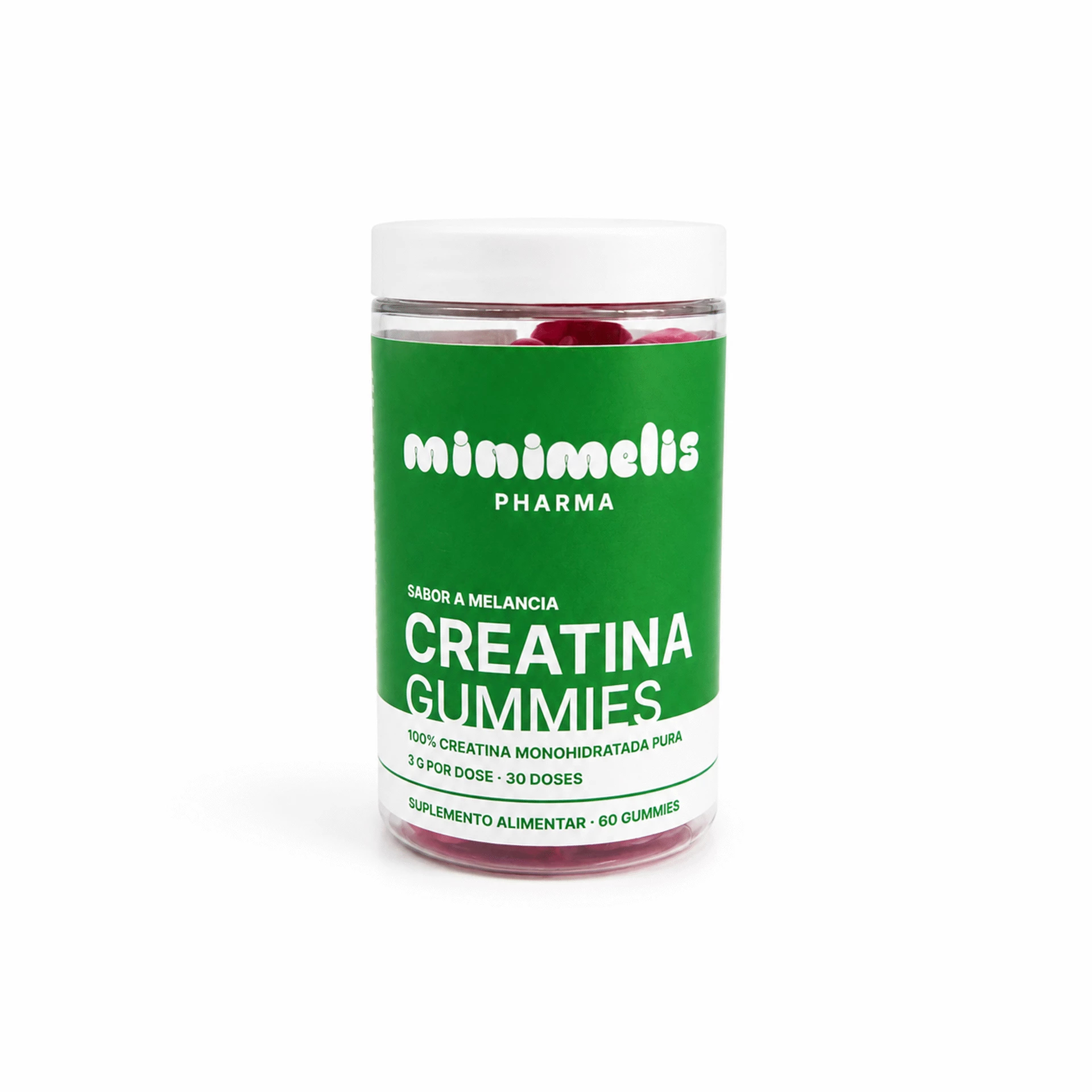 Minimelis Creatina Melancia Gomas