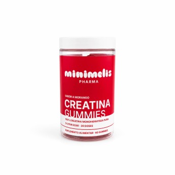 Minimelis Creatina Morango Gomas Minimelis Creatina Morango Gomas