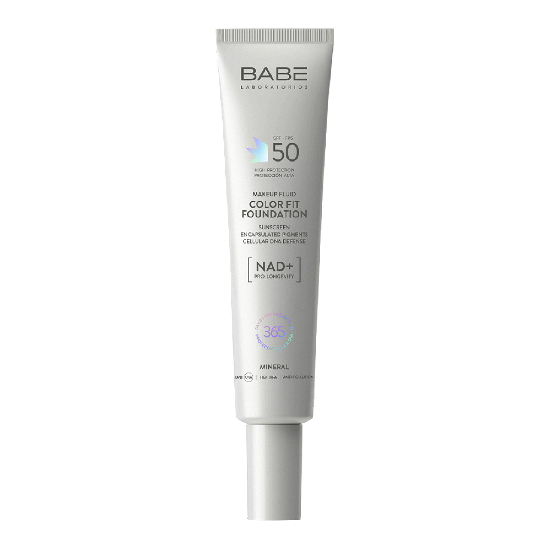 Babe Fotoprotetor Mineral Flu�do com Cor SPF50