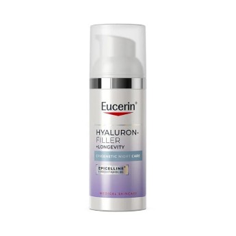 Eucerin Hyaluron-Filler +Longevity Epigenetic Creme Noite Eucerin Hyaluron-Filler +Longevity Epigenetic Creme Noite