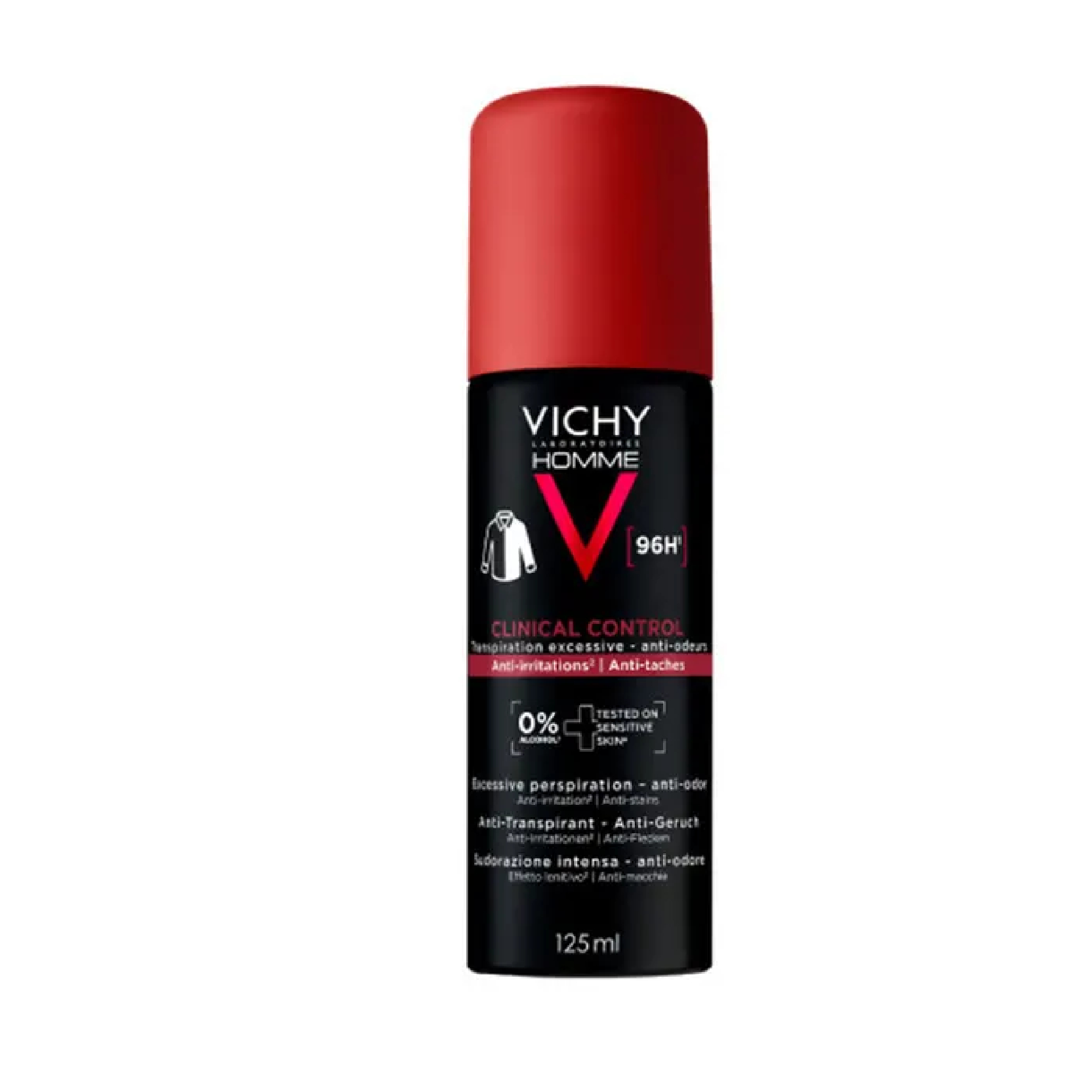 Vichy Homme Desodorizante Clinical Control 96H Spray