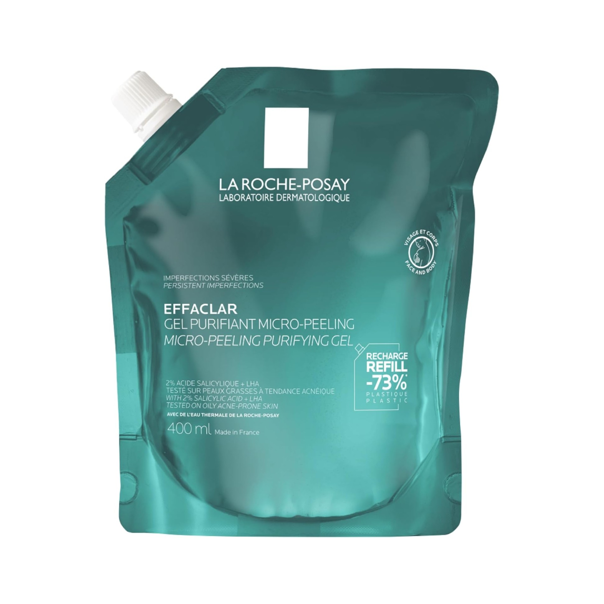La Roche-Posay Effaclar Gel Purificante Microesfoliante Recarga Promocional
