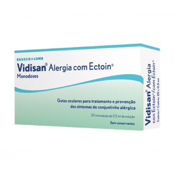Vidisan Alergia Ectoin Colírio Monodoses Vidisan Alergia Ectoin Colírio Monodoses