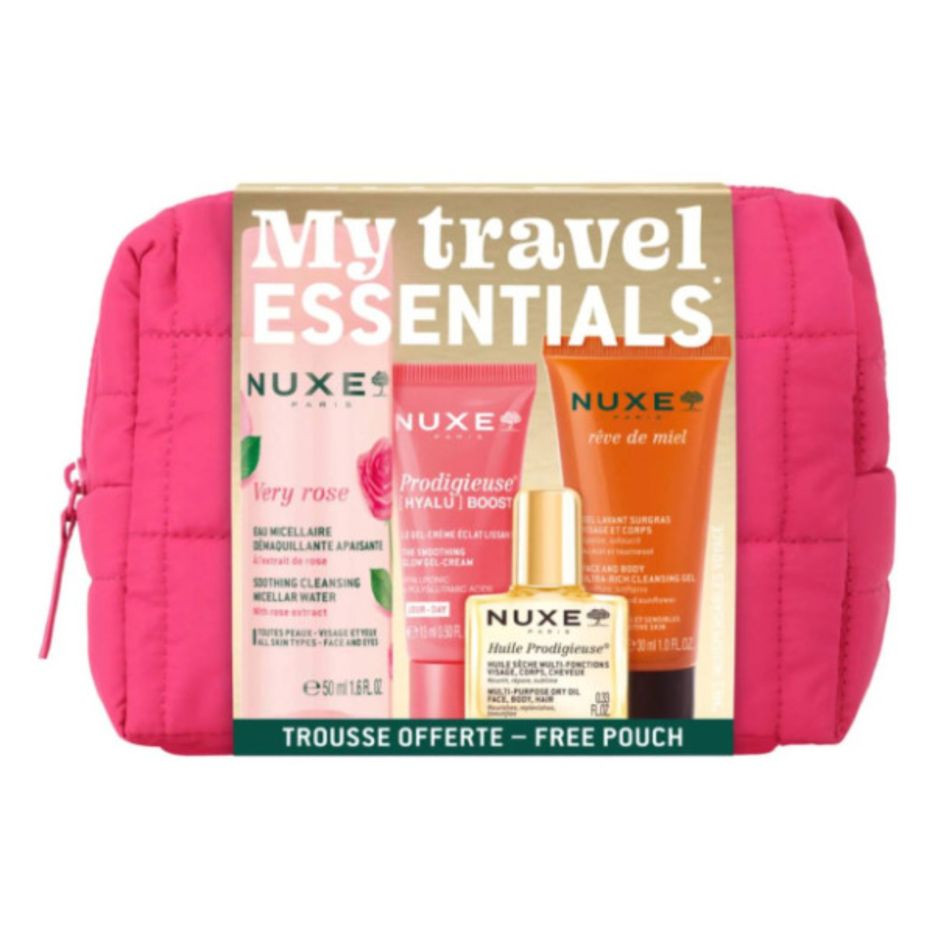 Nuxe Kit Essenciais Viagem 2026