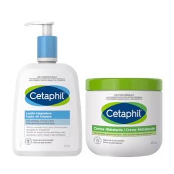 Cetaphil Creme + Lo��o Limpeza Pack