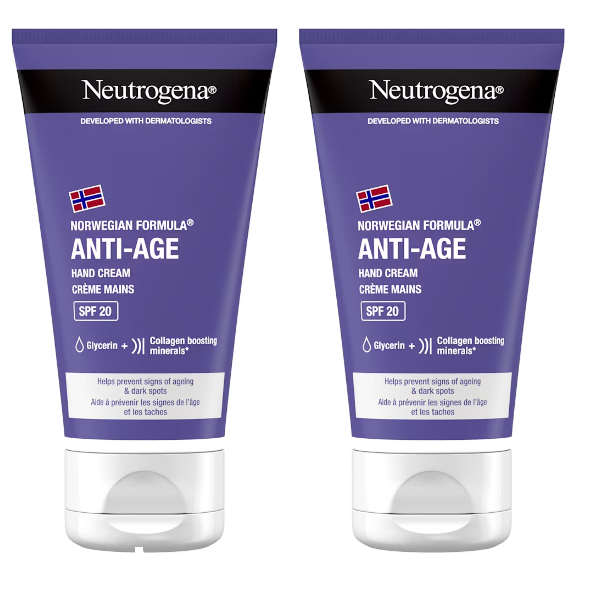 Neutrogena Hands Anti-Ageing SPF Cream 20 Pack Duo