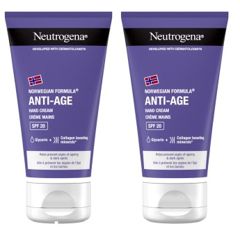 Neutrogena Hands Anti-Ageing SPF Cream 20 Pack Duo Neutrogena Hands Anti-Ageing SPF Cream 20 Pack Duo
