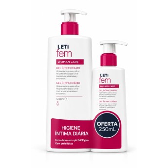 Leti Letifem Woman Gel Intim + Erbjudande 250ml Leti Letifem Woman Gel Intim + Erbjudande 250ml