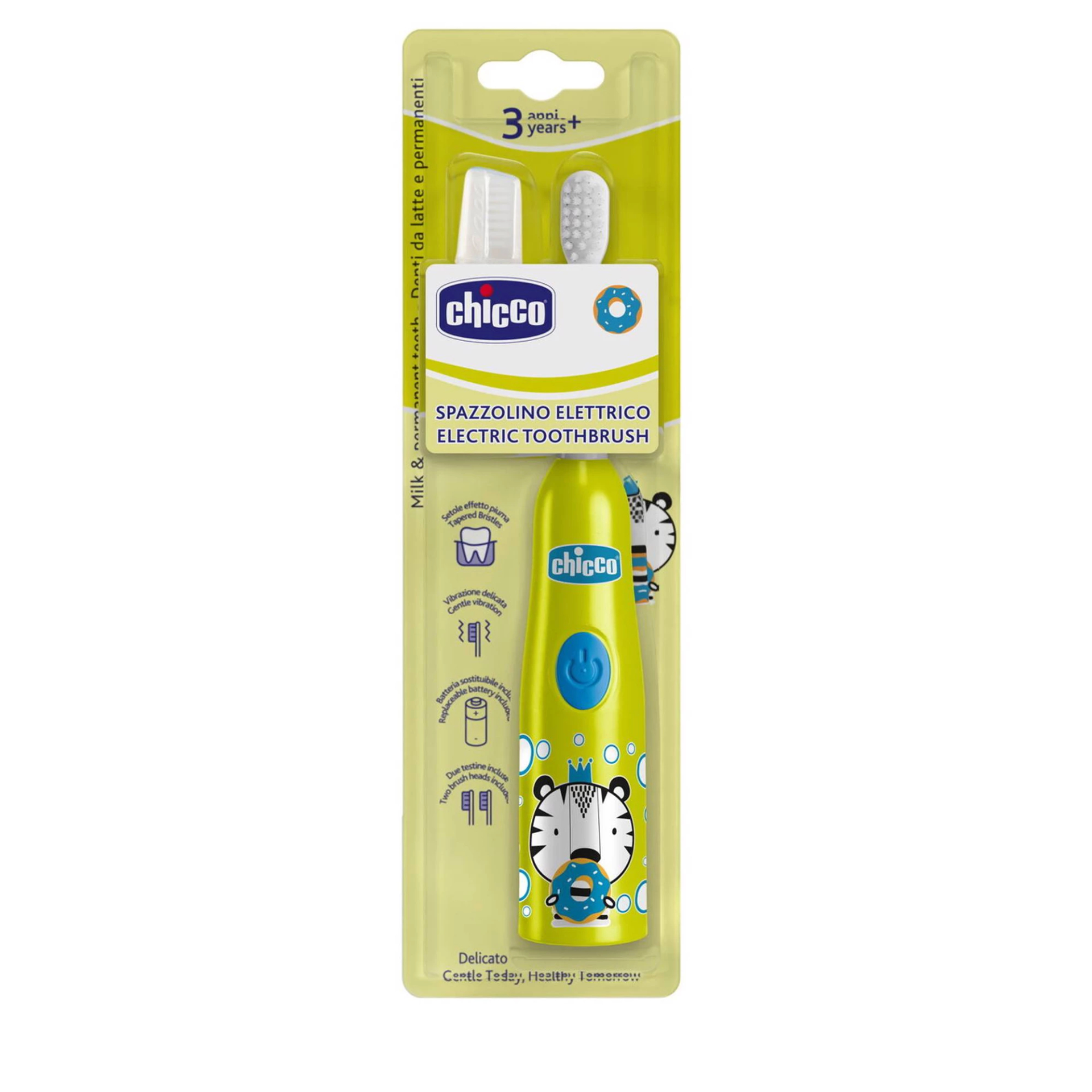 Chicco Electric Toothbrush Yellow Tiger 3Y+