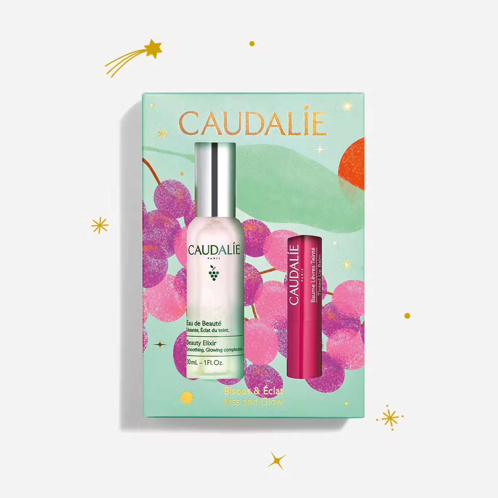 Caudalie Eau De Beaut� + Tinted Lip Balm Gift Set