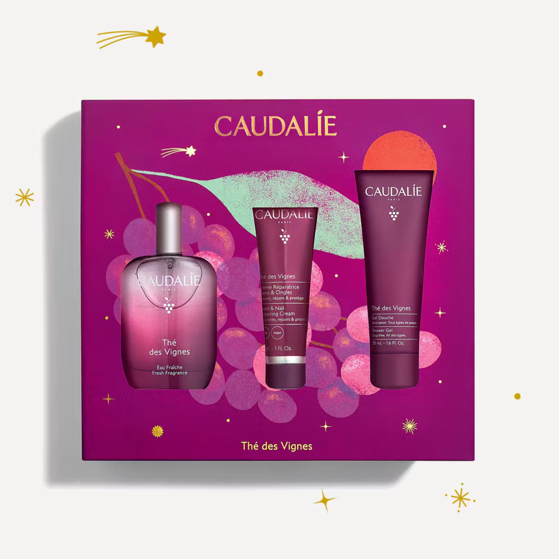 Caudalie Th� des Vignes Eau Fra�che Coffret