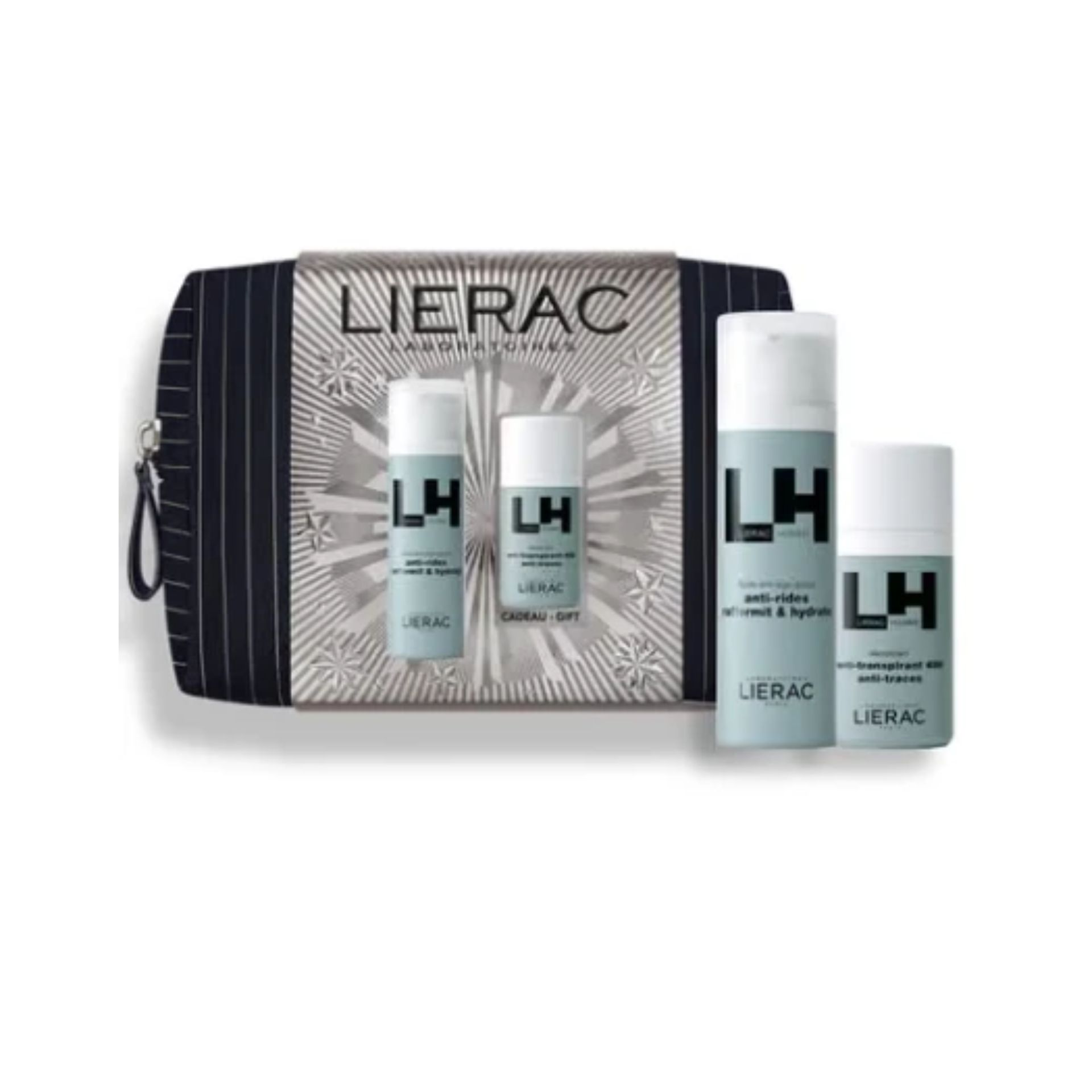 Lierac Homme Global Anti-Aging Fluid + Deodorant Gift Set